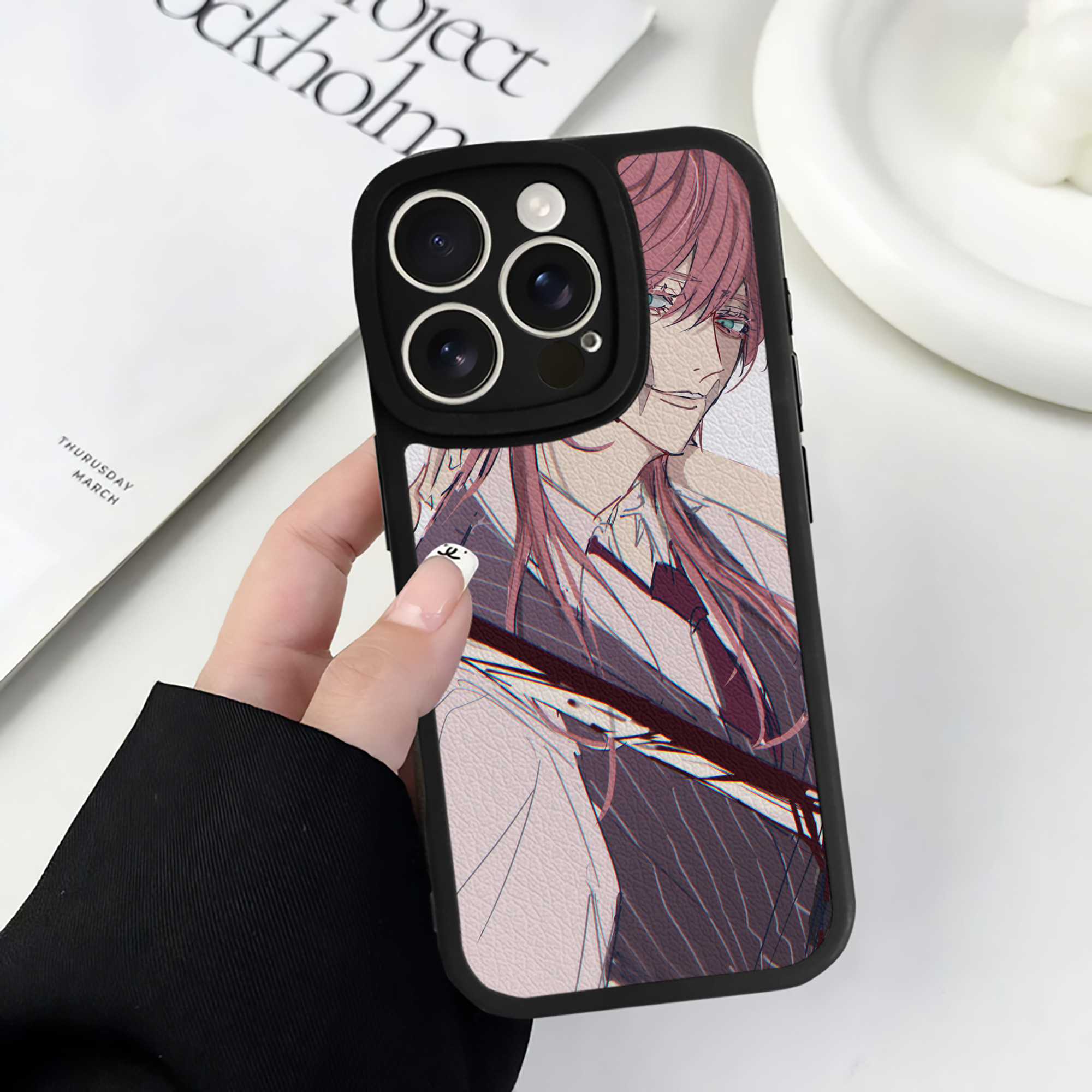 （画像用） 東京リベンジャーズ Tokyo Revengers 【iPhone 16シリーズ対応】シリコンスマホケース（レザー調） 材質：シリコン